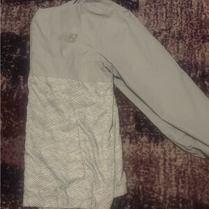 New Balance Light Gray Mesh Jacket